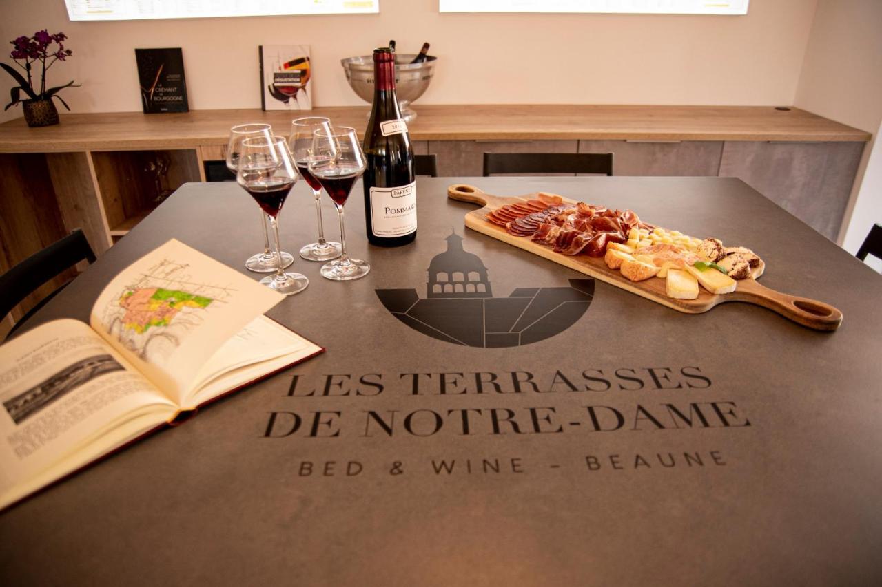 ボーヌLes Terrasses De Notre Dameアパートメント エクステリア 写真