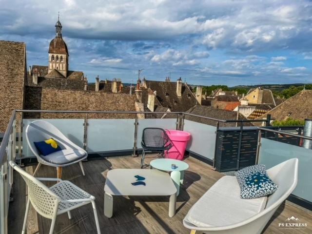 ボーヌLes Terrasses De Notre Dameアパートメント エクステリア 写真